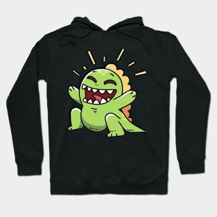 Happy Green Zilla Hoodie